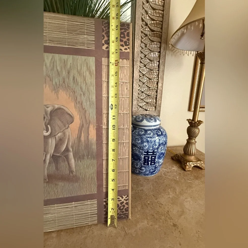 Global Safari Elephant Wall Art